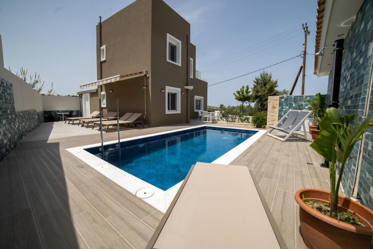 Thomas Villa Hersonissos - Private Pool - Sleeps 6 Eksteriør bilde